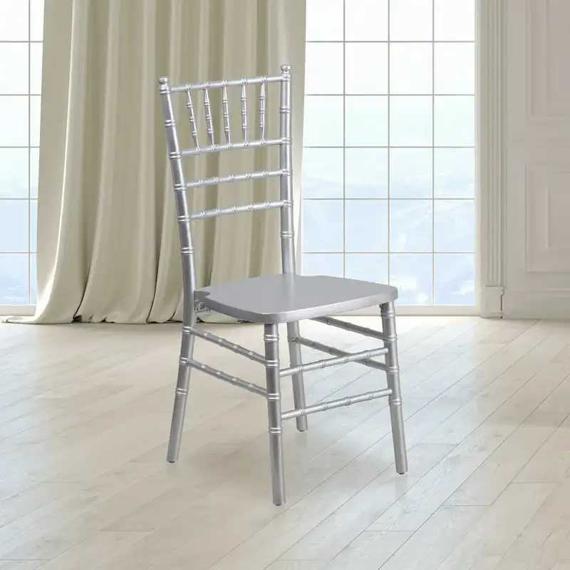 

HERCULES Series Silver Wood Chiavari Chair Outdoor dining chairs Wooden chair Metal chair Chair pink Desk chair Chair for dining