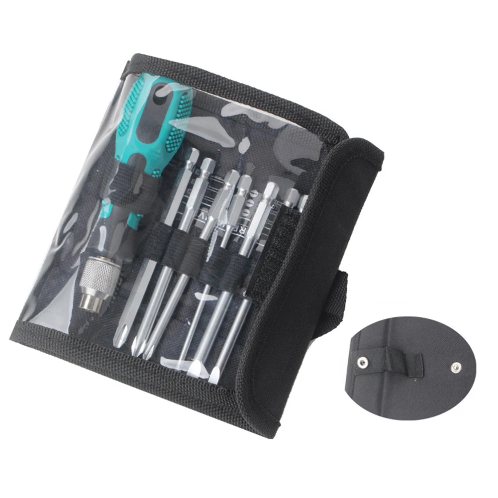 

9 Pcs Magnetic Screwdriver Set Cross PH0/PH1/PH2/PH3 Flat 3/4/5/6mm Multi-function For Professional Repairing Hand Tools