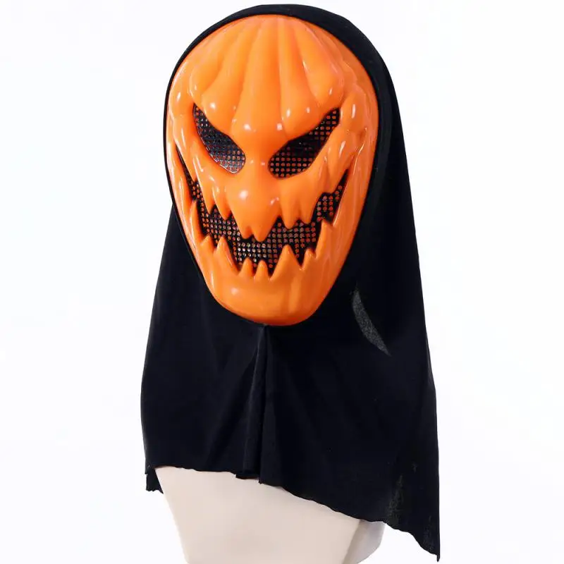 

2023 Halloween Fear Ghost Festival Simulation Headgear Lifelike Cozy Pumpkin Masks For Parties Realistic Halloween Mask