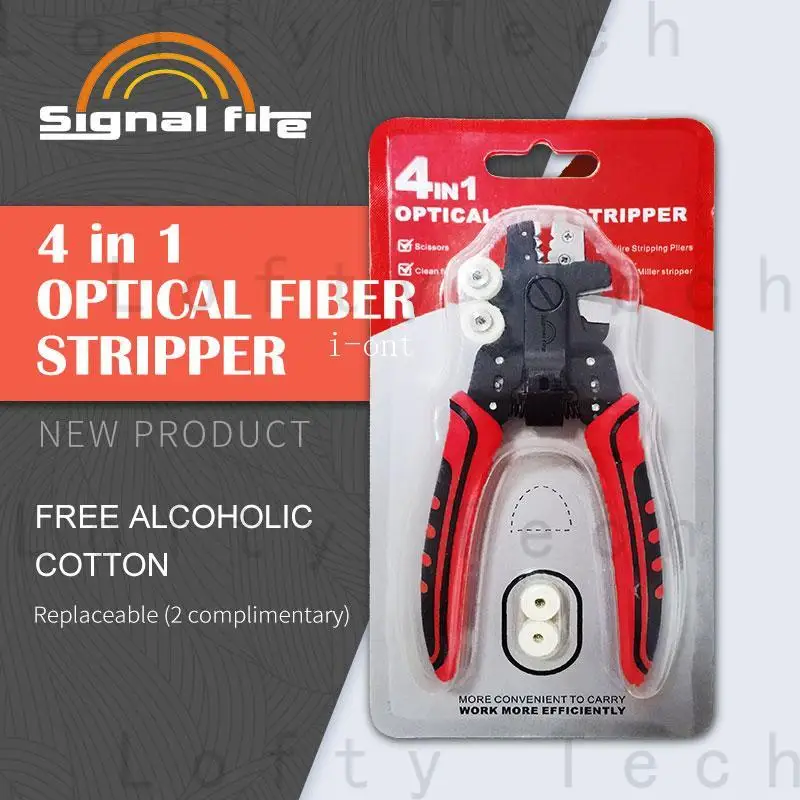 Free shipping OFS-04 fiber optic wire stripper four-in-one wire stripper high quality Multifunctional fiber stripper