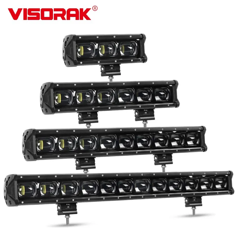 

VISORAK 9D Flood 12V 24V IP68 Offroad LED Light Bar For Car SUV ATV 4wd 4x4 Jeep Ford Defender Pickup Volvo Truck Scania Lorry