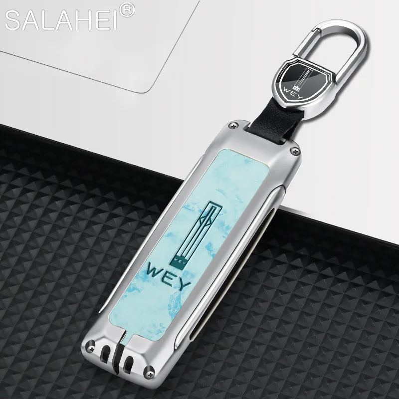 

Zinc Alloy Car Key Case Cover Fob For Great Wall Wey VV5 VV6 VV7 A1 A3 A4 A5 A7 A8 Keyless Protector Shell Keychain Accessories