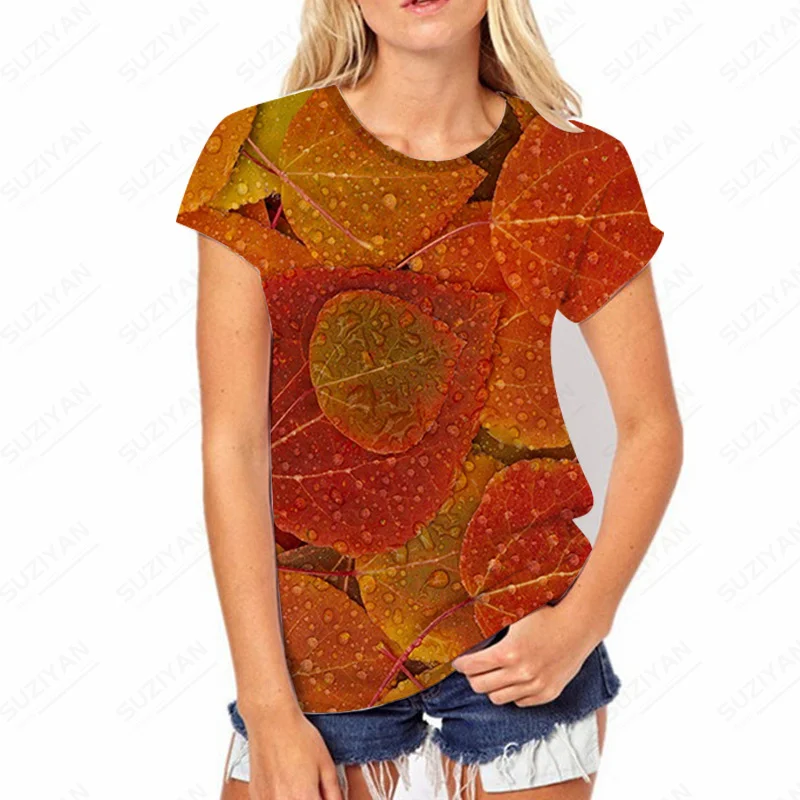 

Футболка Мужская/Женская свободного кроя, модная рубашка с 3D красивыми узорами, с принтом дикой природы Гаваи, в английском стиле, летняя