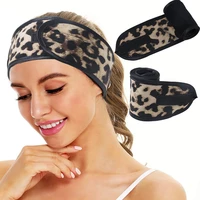new towel head band sweat non slip yoga spa bath shower wash makeup wrap head elastic facial headscarf women accessories