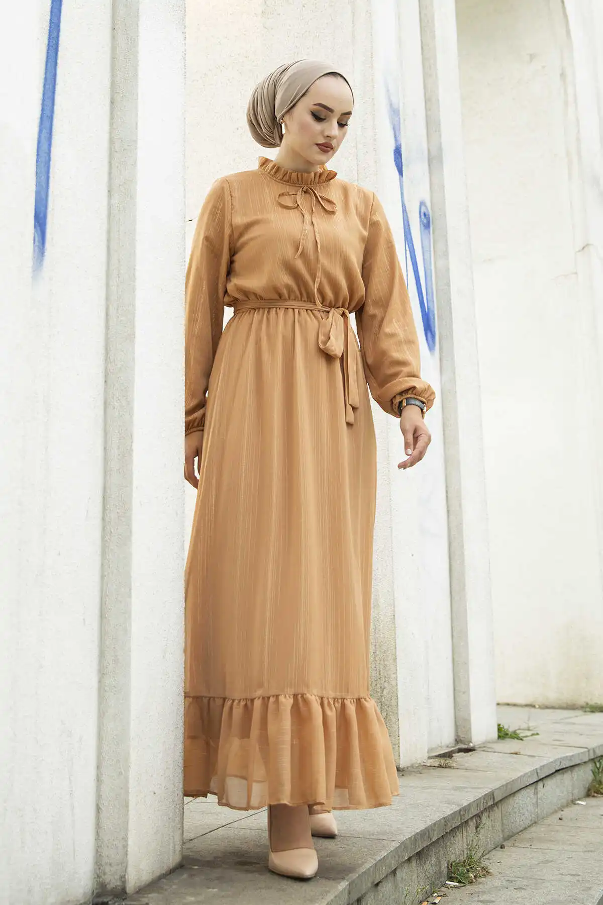 

Новое модное светящееся длинное мусульманское платье Abaya, хиджаб для женщин, роскошный стильный элегантный высококачественный кафтан, Дуба...