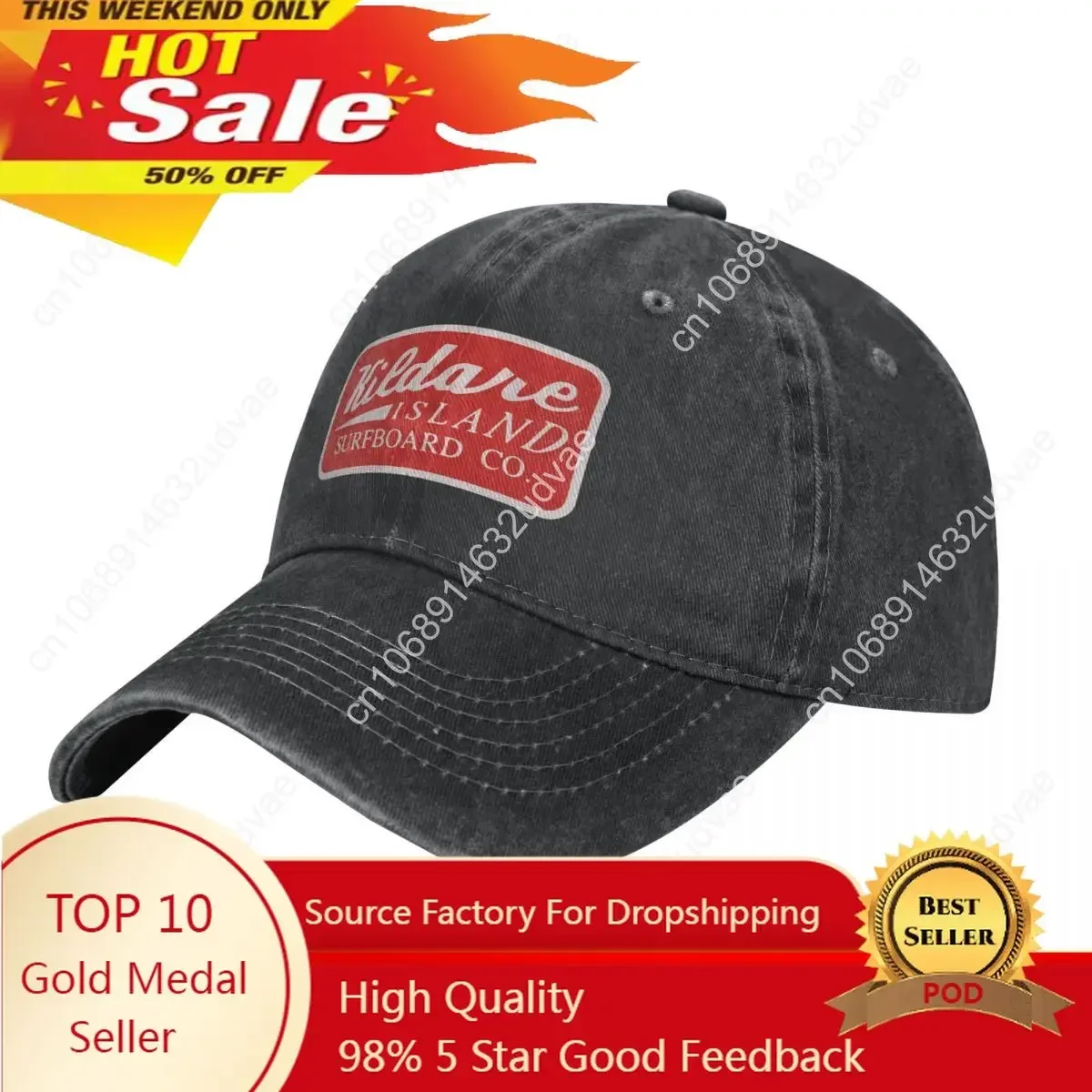 Kilisland осмеливайтесь для серфинга Ковбойская шапка хип-хоп Bobble Hat женские головные