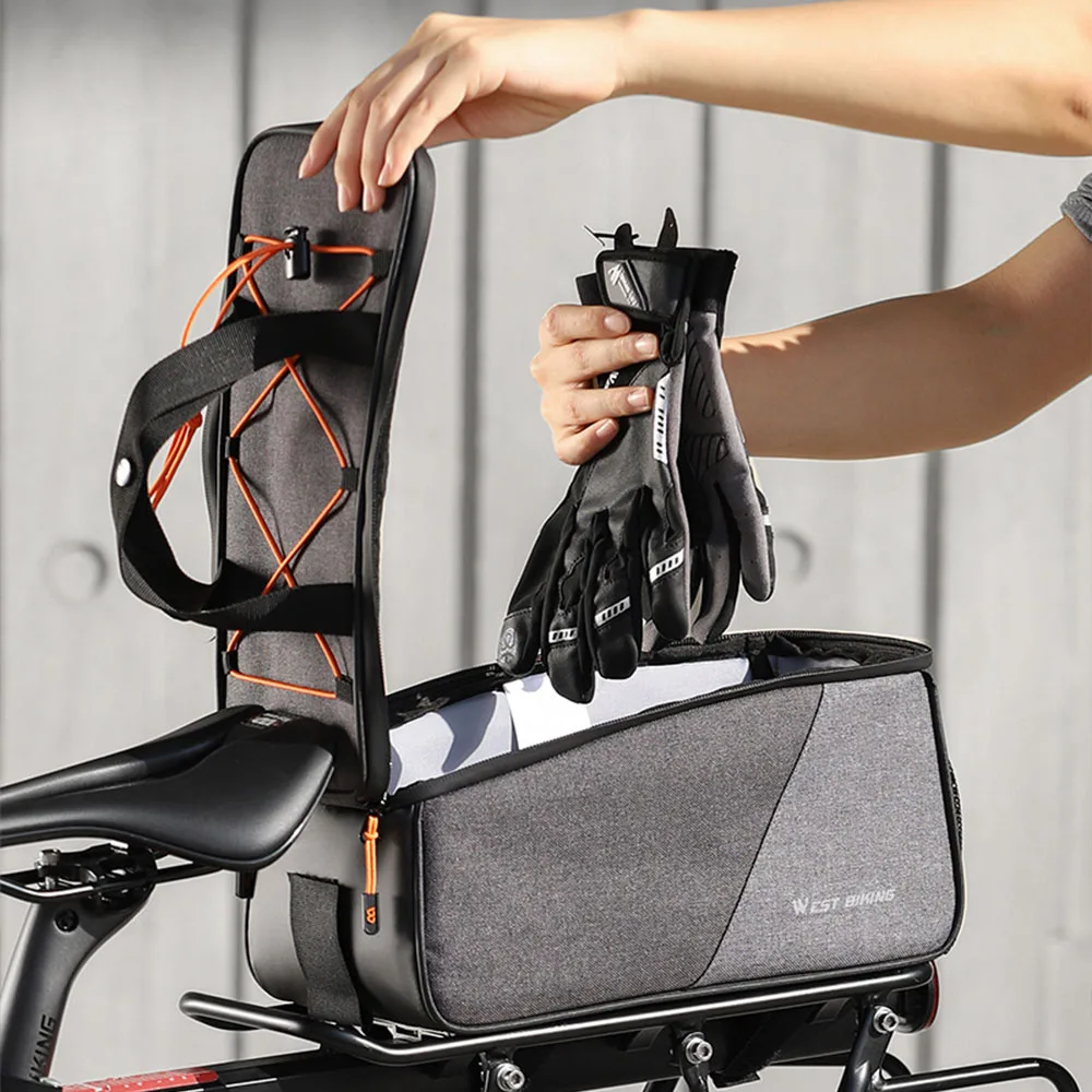 Сумка на багажник для велосипеда 6 л