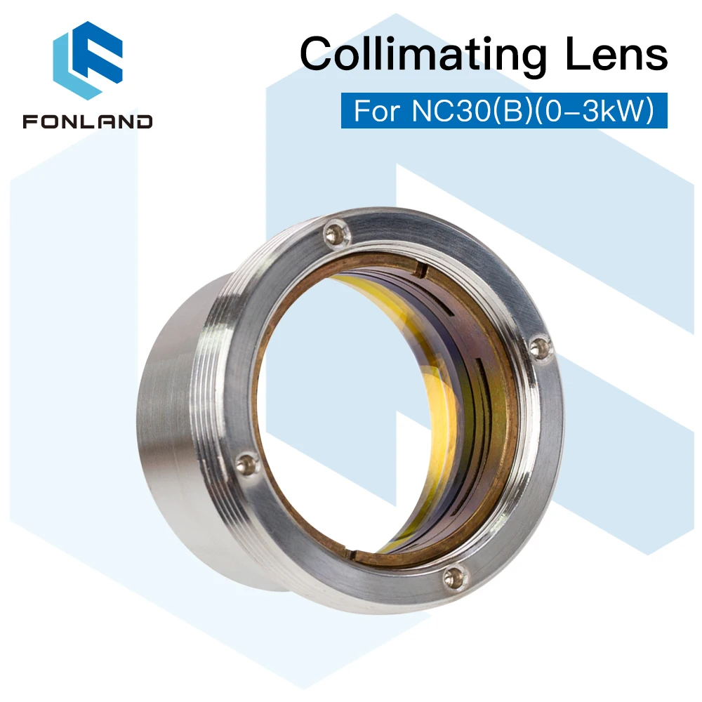 FONLAND Fiber Laser Focusing Lenses 3kW Collimating Lens Focusing Lens For WSX Laser Cutting Head NC30  NC30(B)