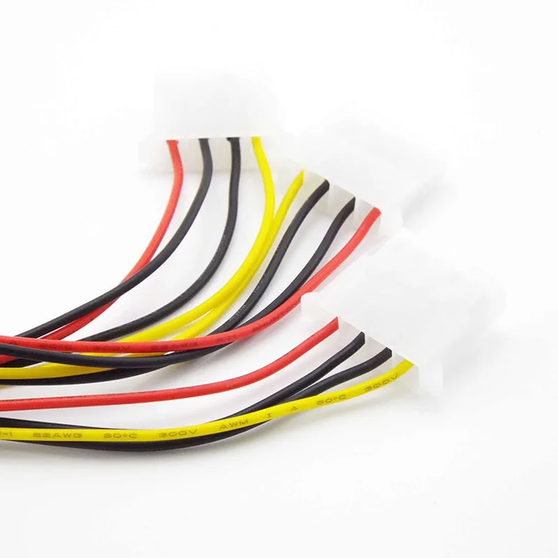 Шнур питания шасси 0 2 м один точечный три большой 4P Ide шнур SATA интерфейс W28