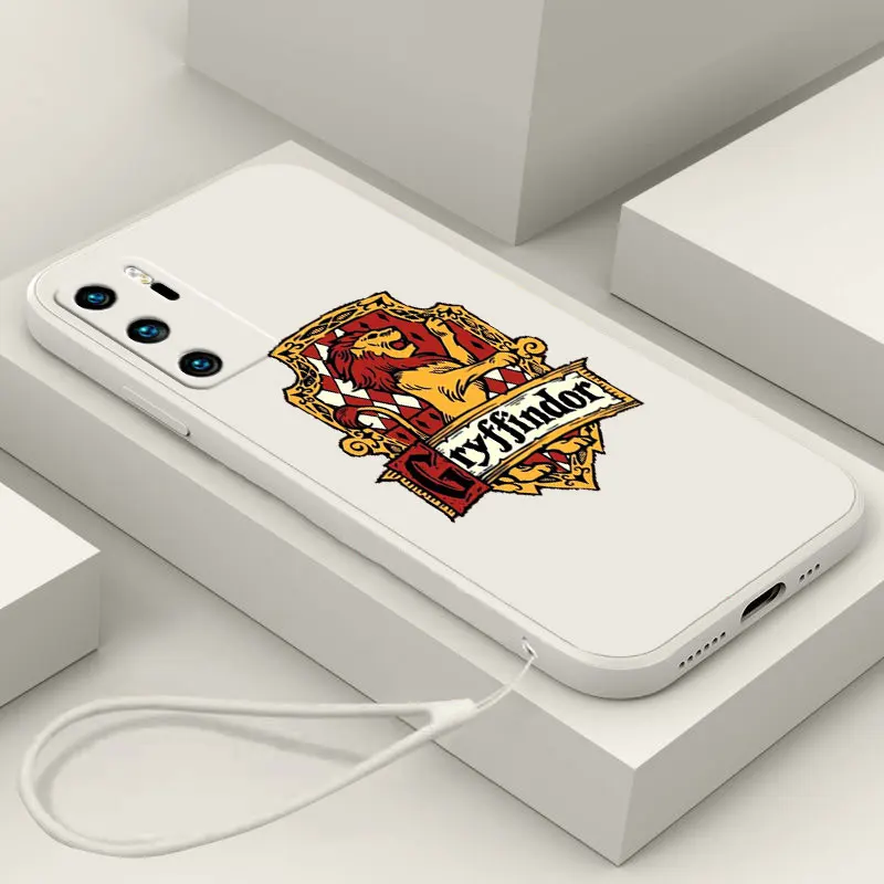 

Nice Potterer Harryry logo Phone Case For OPPO Find X5 X3 X2 Lite Pro Neo A96 A94 A93 A77 A76 A74 A73 Liquid Rope Funda Cover