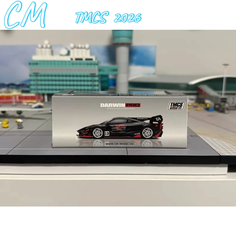 Фото Модель 2026 TMCS CM 1:64 из сплава, имитирующая микроавтомобиль Darwin McLaren 720 Sebastian - коллекционный предмет - статуэтка для взрослых - подарок для мальчика №3
