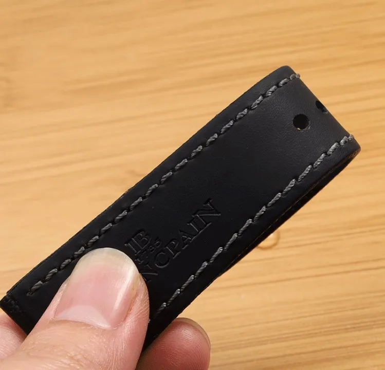 23mm Nylon Watch Strap Folding Buckle Needle Buckle Watchband For Fit Blancpain Fifty Fathoms Watch