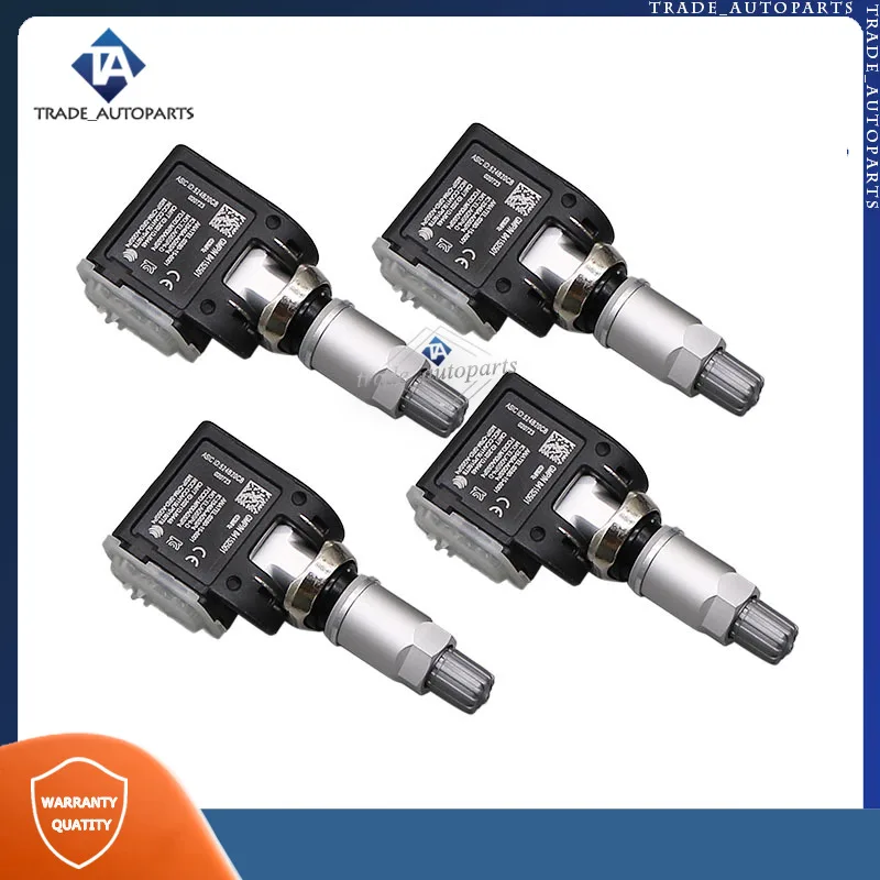 84152501 Датчик контроля давления в шинах 4 шт. для Cadillac Escalade Chevrolet Silverado 1500 Suburban Tahoe GMC
