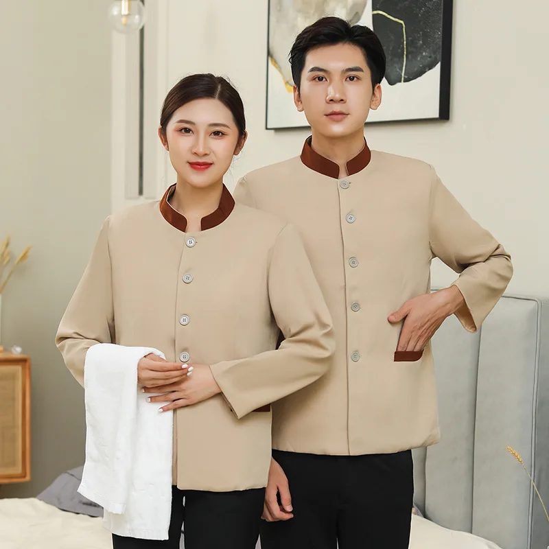 Одежда с длинным рукавом для чистки осенней и зимней одежды одежда торгового