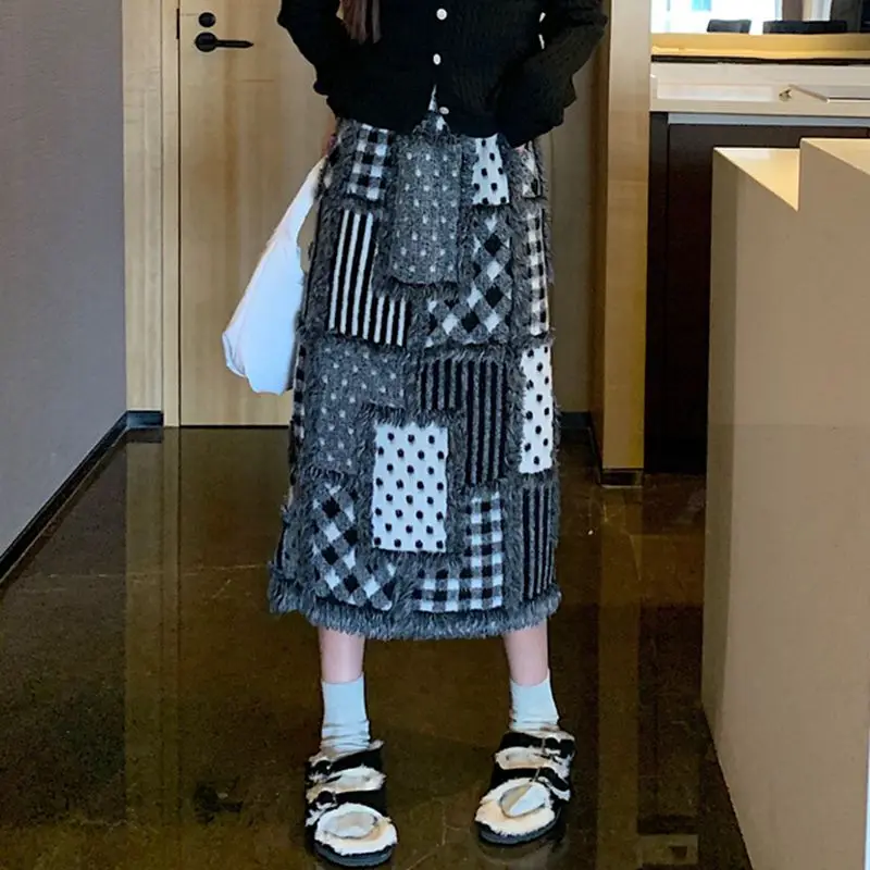 

2023 Women's Skirt Spring New High Waist Appear Thin Sense of Design Loose and Comfortable Versatile Free Shipping