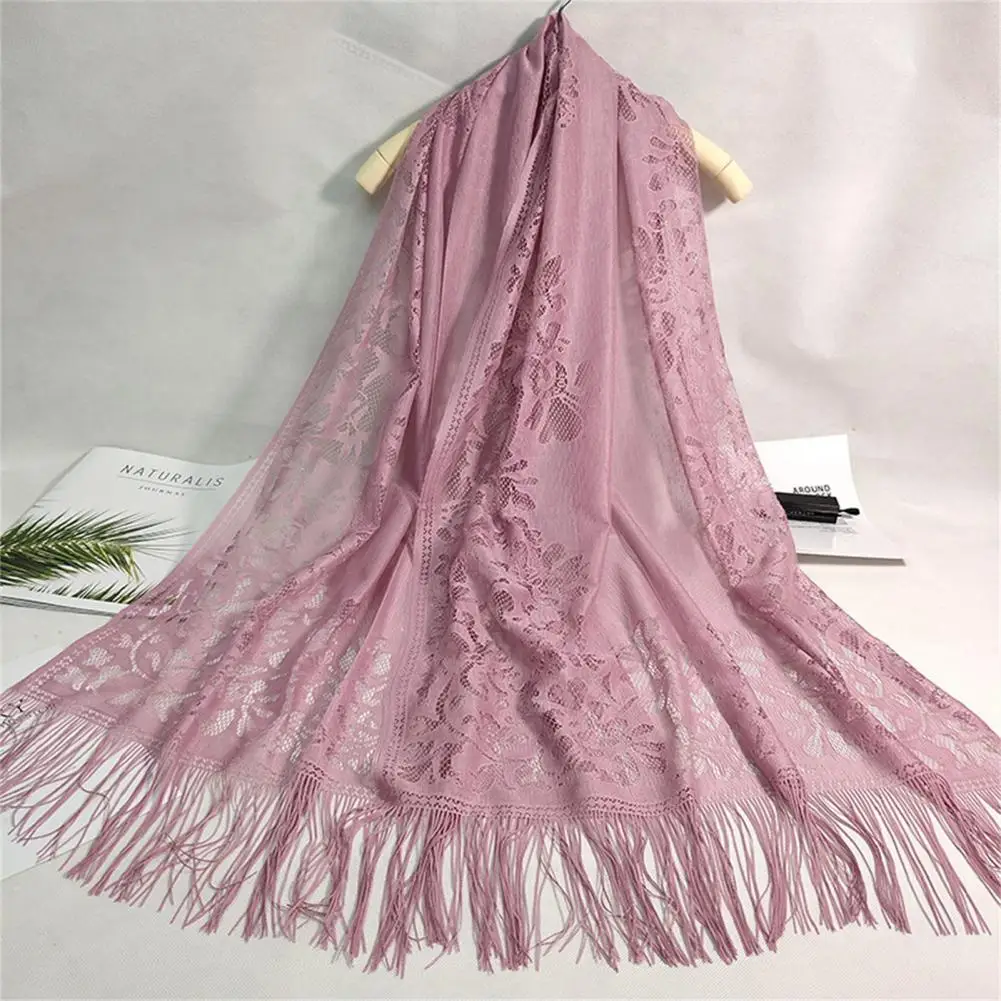 

Noble Stylish Embroidery Lace Lady Wedding Shawl Thin Wedding Shawl Washable for Outdoor