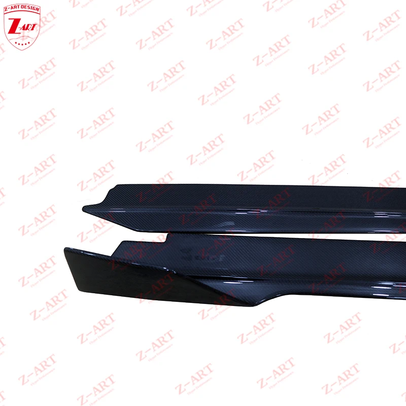 Боковые юбки из углеродного волокна Z-ART для боковых губ Huracan LP610 боковой спойлер