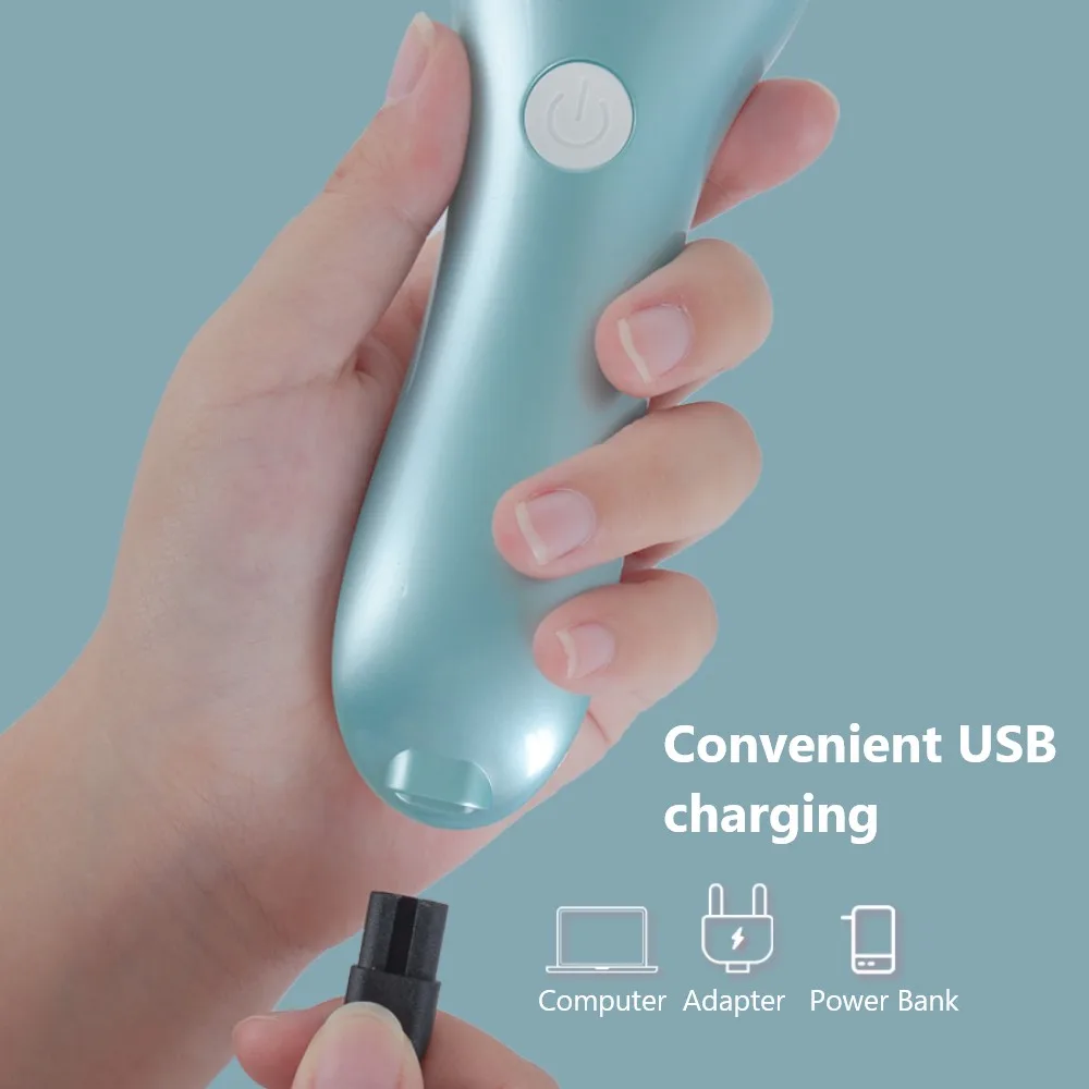 Электрическая пилка для ног с зарядкой шлифовальный инструмент педикюра и пяток