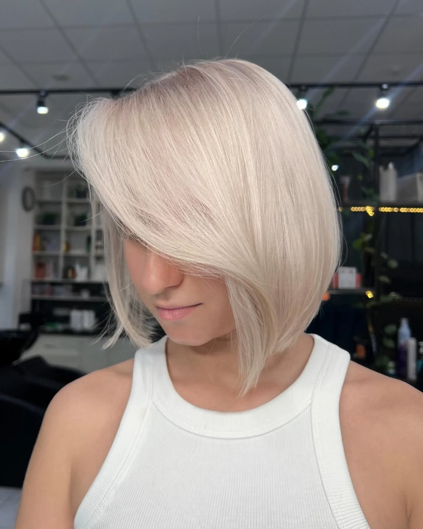 Светло-коричневый парик из 150% 180% плотности (окрашиваемый) короткий прямой полный