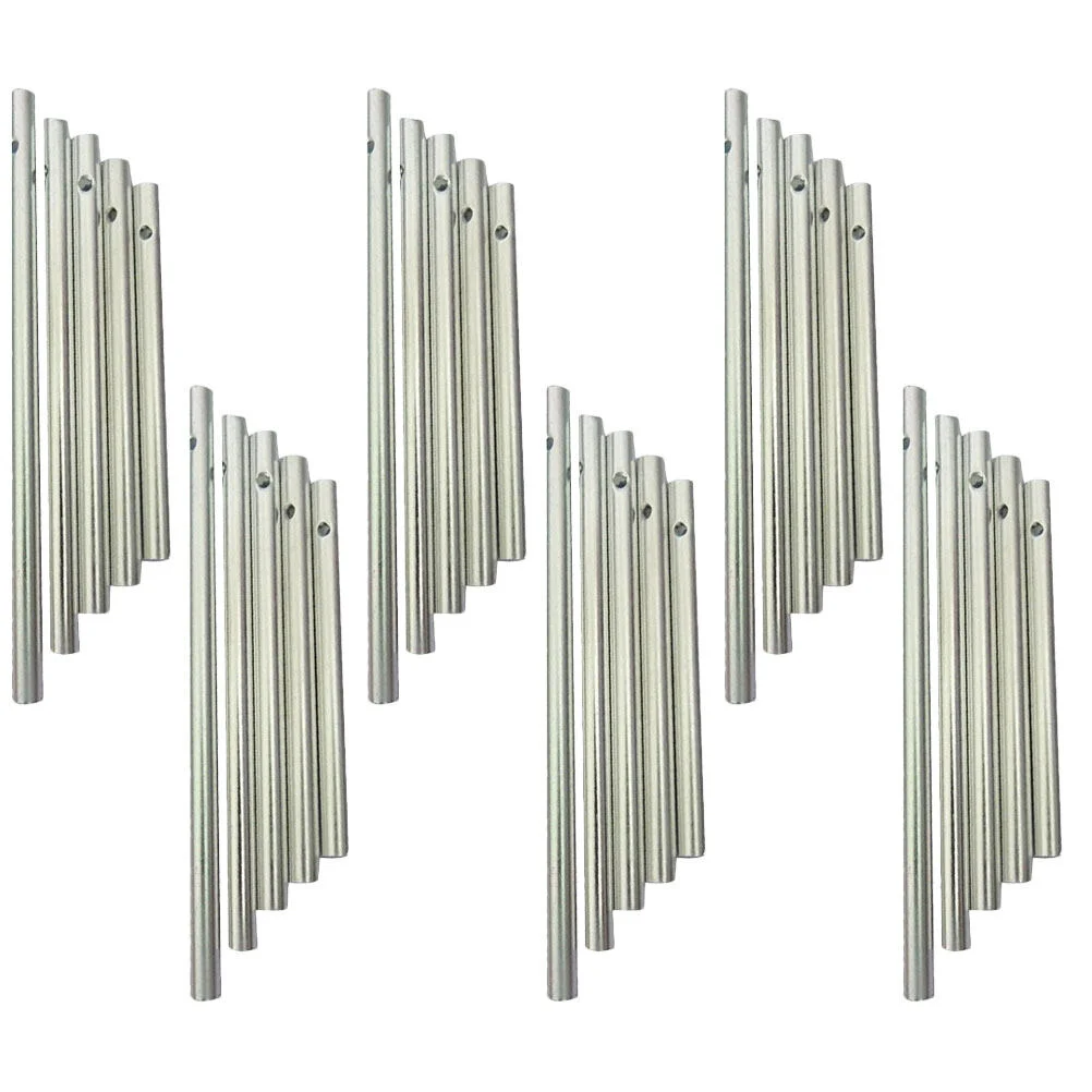 

Wind Chimes Tube 30Pcs Wind Chime Tubes 5 Different Length Silver Tone Color Empty Tubes Home Garden Outdoor Hanging Decor
