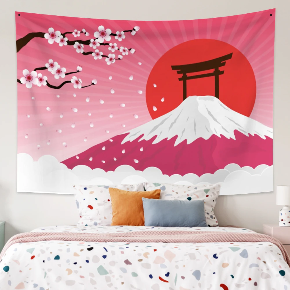 

Sunset Hill Tapestry Boho Dorm Room Essentials Tapestry Bedroom Decor Room Tapestry Aesthetics