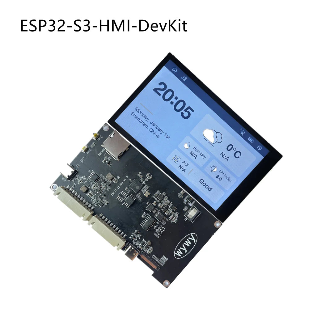 

ESP32-S3 HMI DevKit ESP32 LVGL 8080-Parallel LCD CODEC BH1750