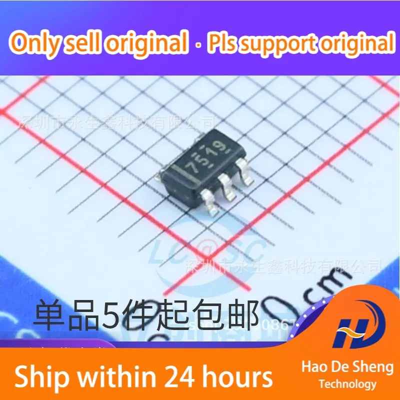 

10PCS/LOT UCC27519DBVR SOT23-5 4A/4A New Original In Stock