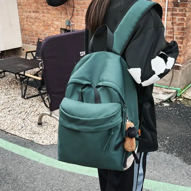 

Nylon Backpack Waterproof Shoulder Bag Women's Backpack Female Large Capacity Travel Bag College Student Book Bag for Girls