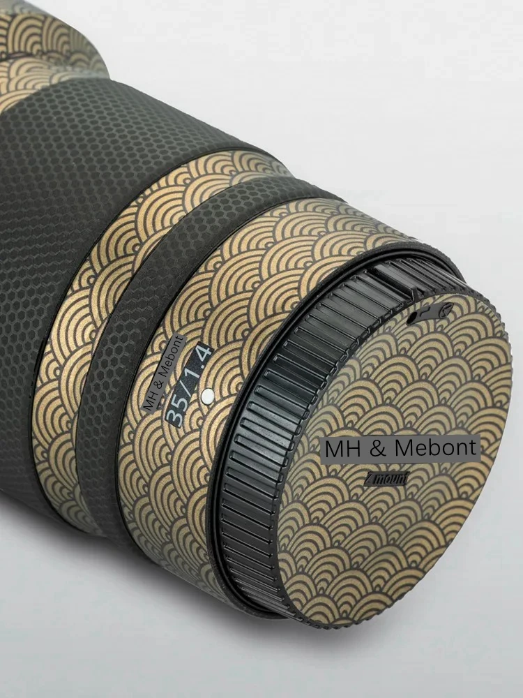 Индивидуальная наклейка для Nikon NIKKOR Z 35 мм F1.4 на объектив камеры виниловая пленка