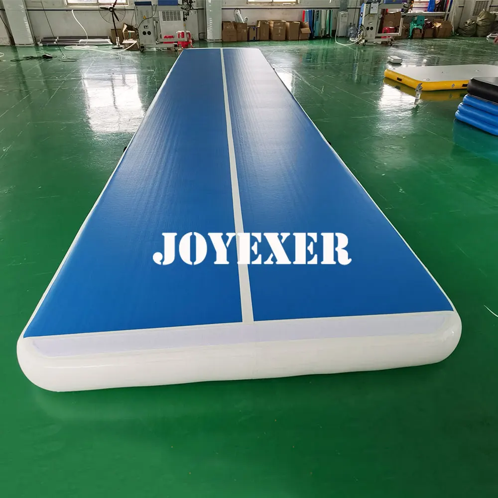 Профессиональный гимнастический коврик Airtrack 8 м с откидной спинкой