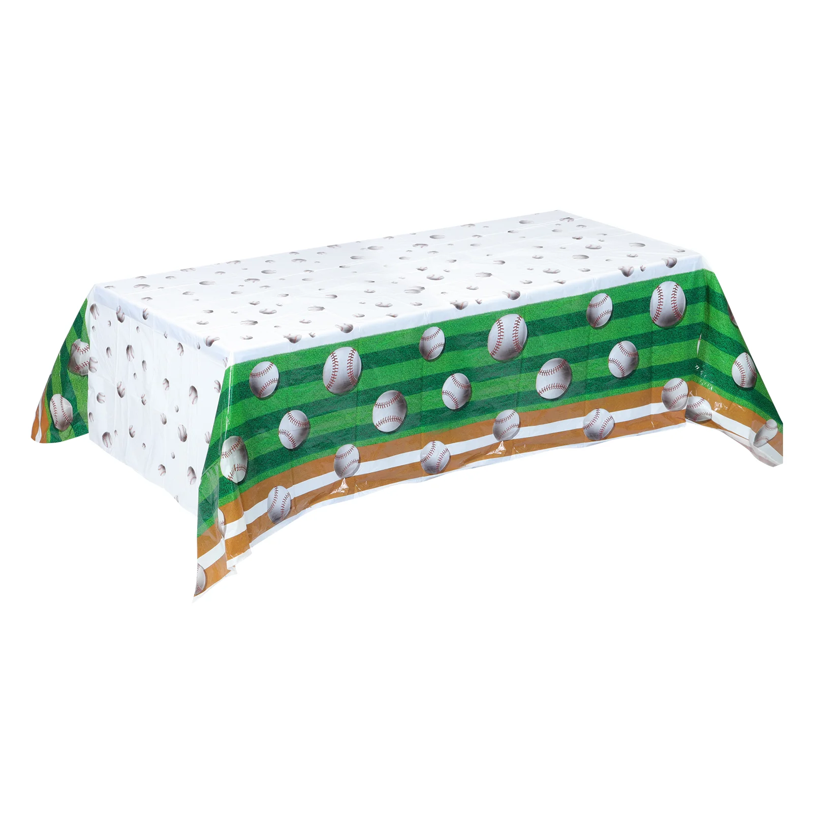 

Party Table Tablecloth Soccer Sports Birthday Decorations Cover Supplies Football Cloth Theme Baseball Runner Decorative Themed