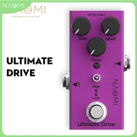 naomi mini pedal ultimate drive electric acoustic guitar pedal single pedal low noise