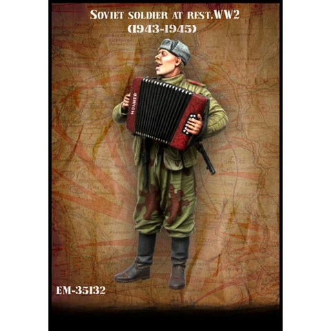 Неокрашенная модель солдат МEEKLION MODEL 1/35