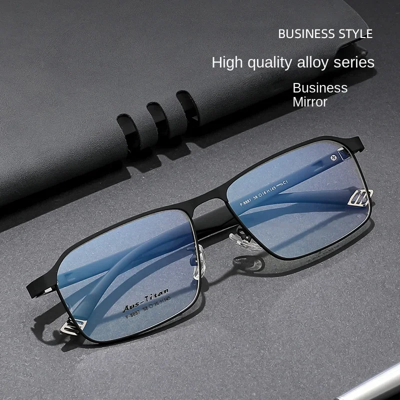 EOOUOOE квадратные прогрессивные очки по рецепту из сплава для мужчин и женщин