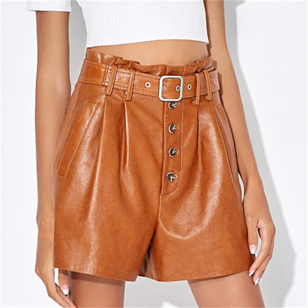 Рисунок 4 - Женские повседневные шорты из натуральной кожи
