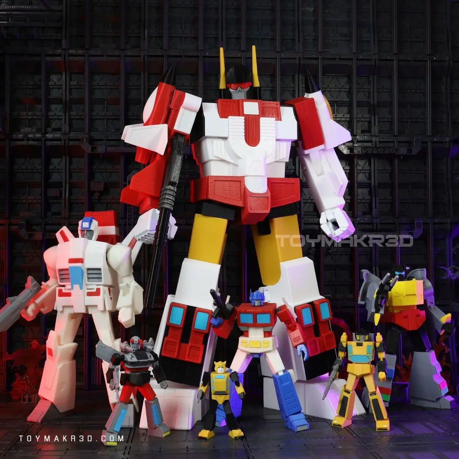 Композитные сборы Kong с бесшовным роботом 54cm3D подвижная модель