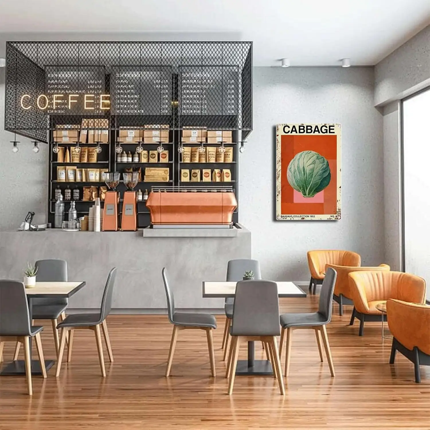 Tn Sgn Ретро Vegetble rt Plnt Crrot Eggplnt Cbbge Onon pes Vntge Style Metl Wll Decortve 8x12nch