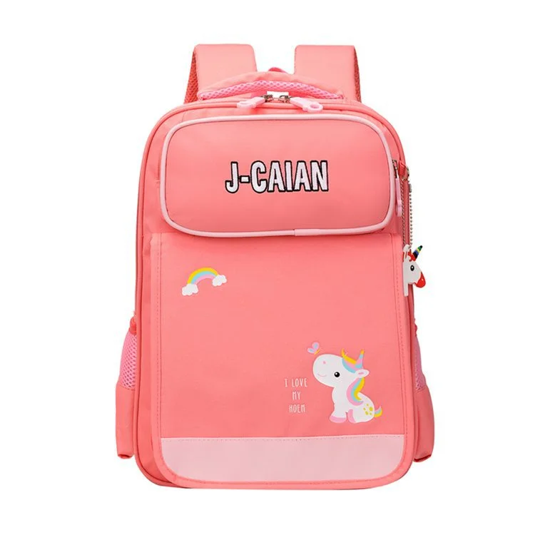 Children Primary School Students Cartoon Cute Bags New Grade 1-3 Girls Unicorn Boys Astronaut High-capacity Backpacks All-match