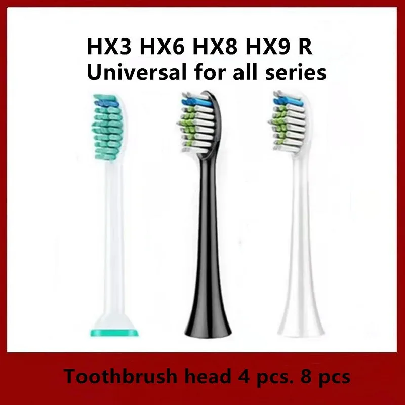 

4 Pcs 8 Pcs Replacement Toothbrush Heads for Toothbrush Philips Sonicare 2 series hx6232 Philips Diamond Clean Sonicare Flexcare