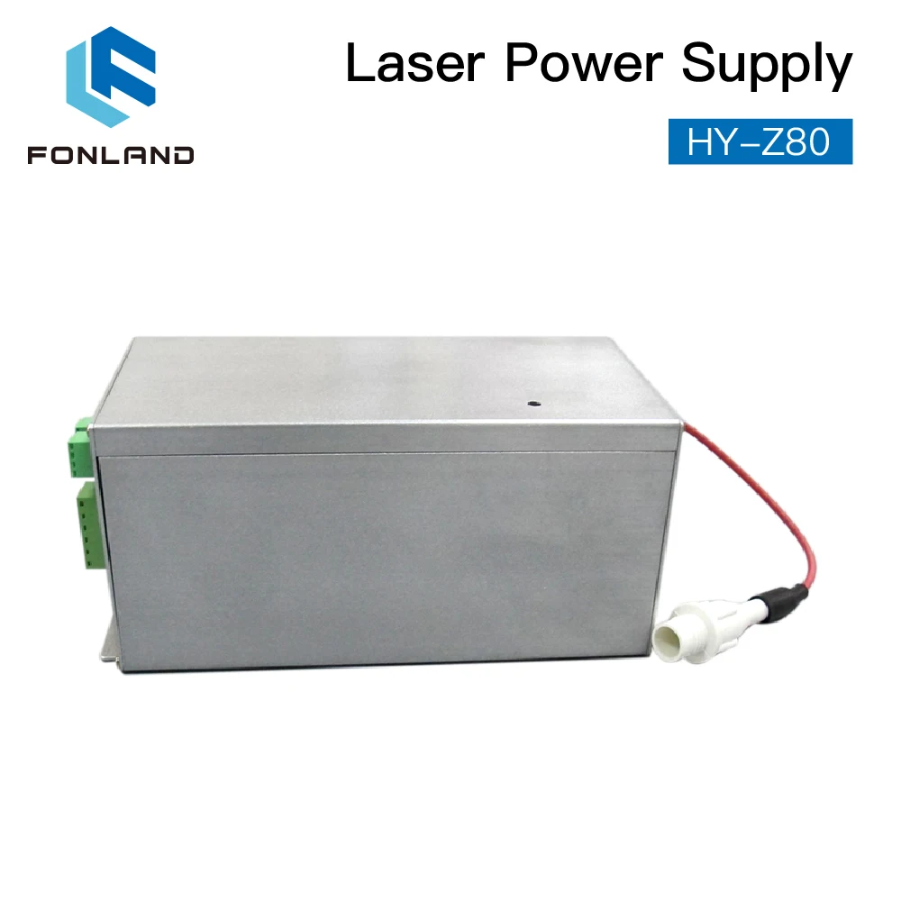 FONLAND 80-100W CO2 Laser Power Supply Monitor HY-Z80 Z Series AC90-250V EFR Tube for CO2 Laser Engraving Cutting Machine enlarge