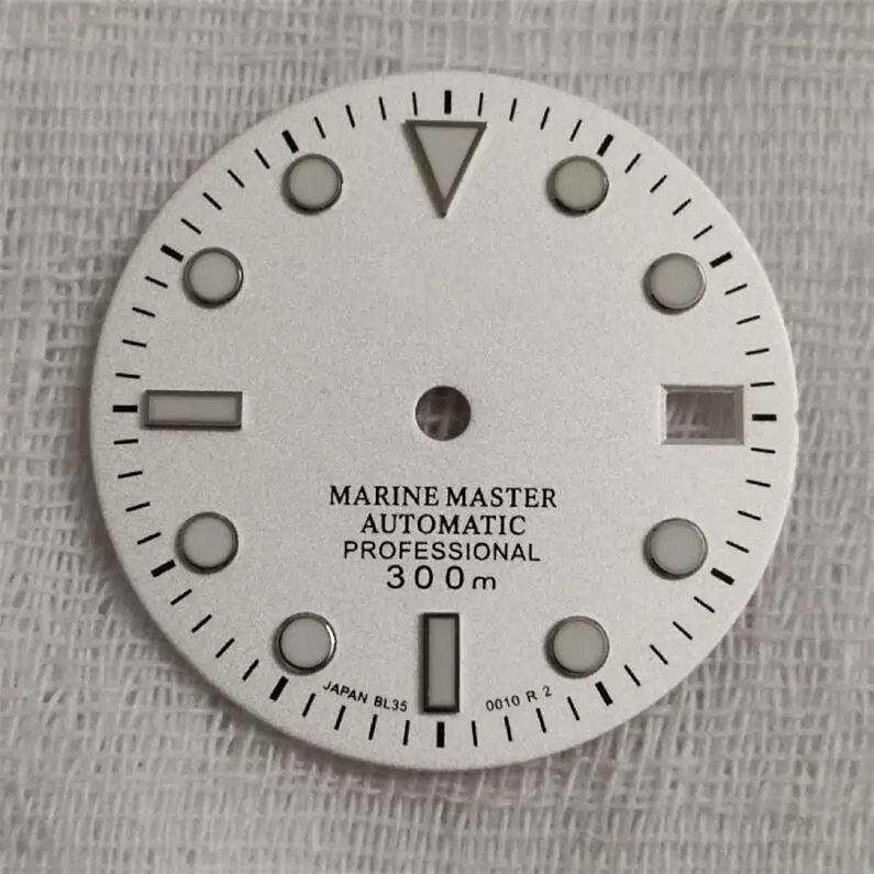 Sunburst dial blue black purple white C3 green luminous SKX007 abalone turtle mechanical watch accessories MOD NH35/36 movement