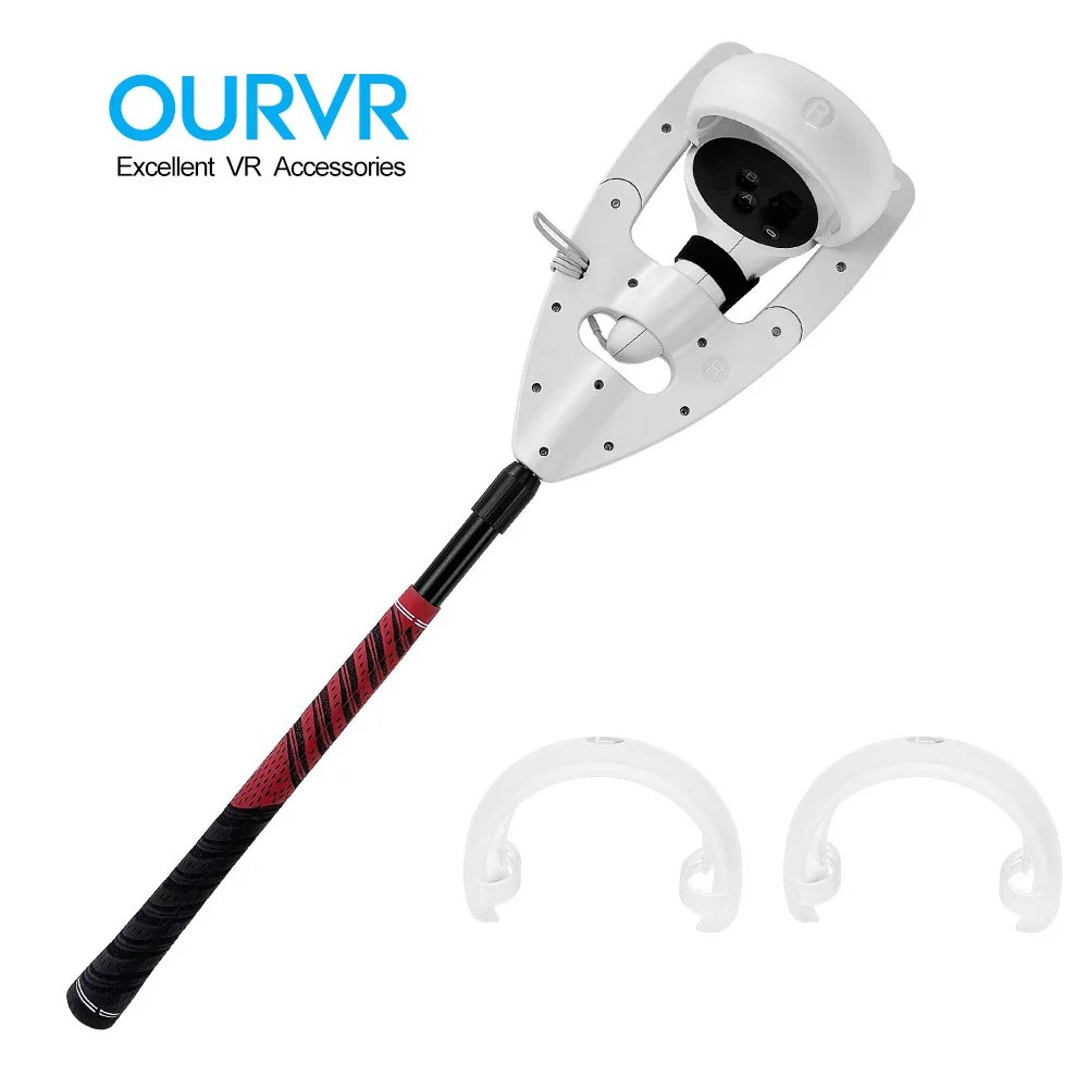 

Модернизированное ВР-приложение для гольф-клуба OURVR для Meta/ Oculus вопросы 2 с помощью прицеливания и 2 чехлами для контроллеров