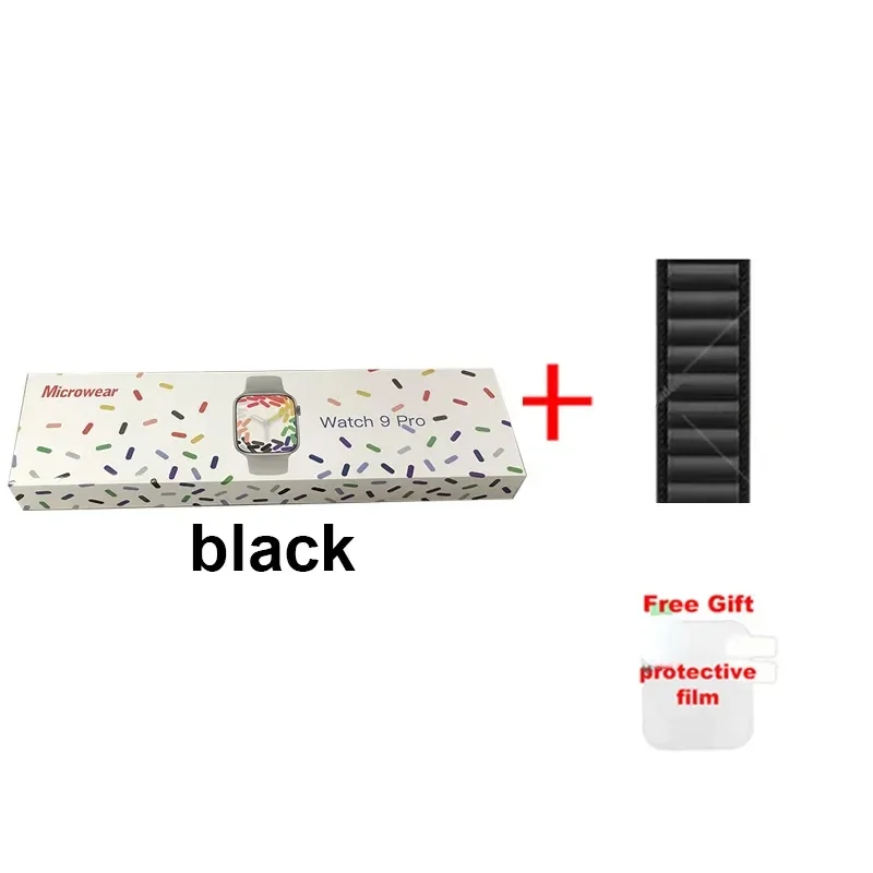 

W29 Pro W29pro Smart Watch 49MM 2.15inch 2GB ROM BT Call Local Music APP Messages GPS Sports Tracking Women Men Smart Watch 2023