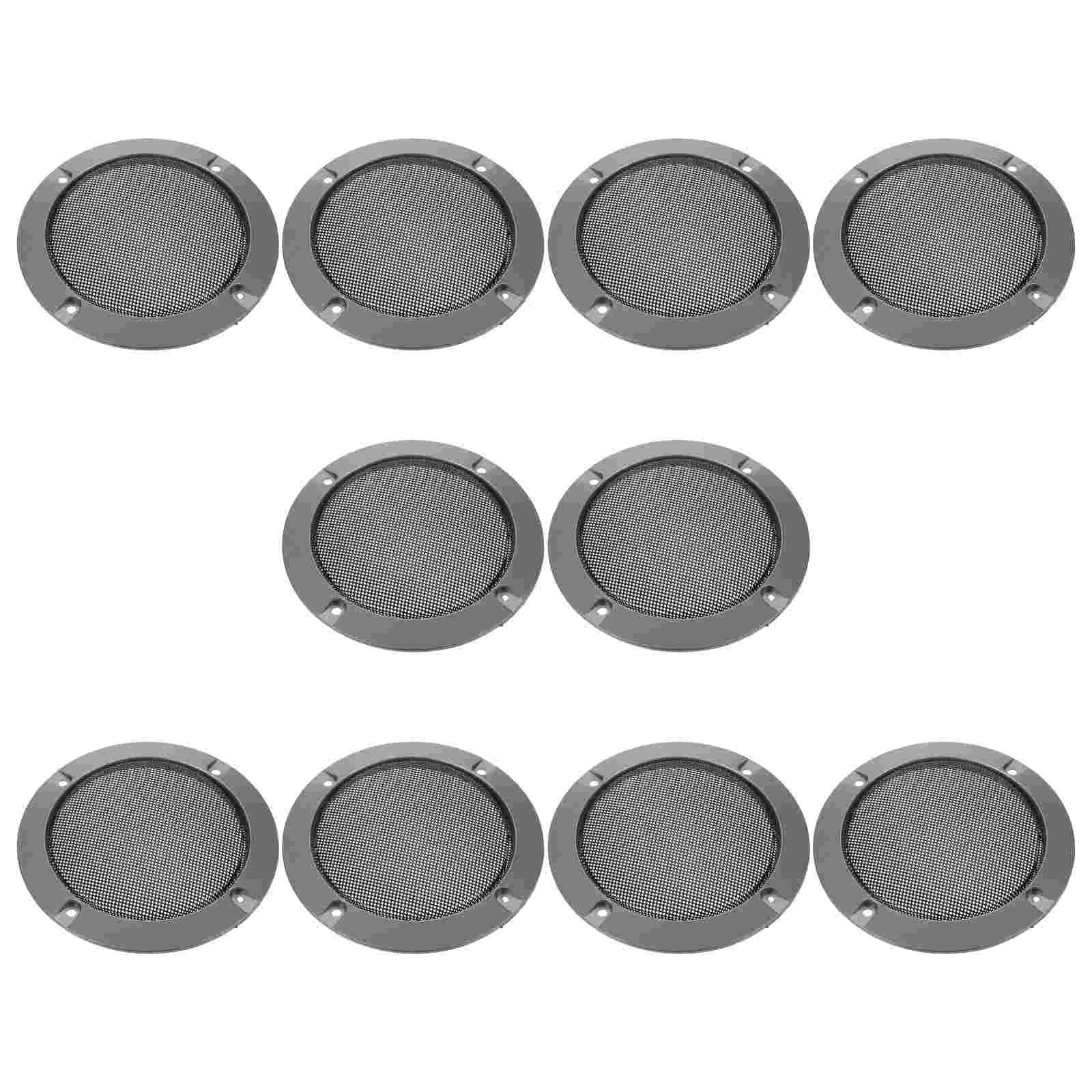 

10Pcs Loudspeaker Net Cover Replacement Subwoofer Refitting Protection Net Cover