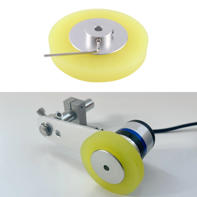 

Industrial Aluminum Measuring Encoder Meter Wheel For Encoder Accessories Encoder Wheel