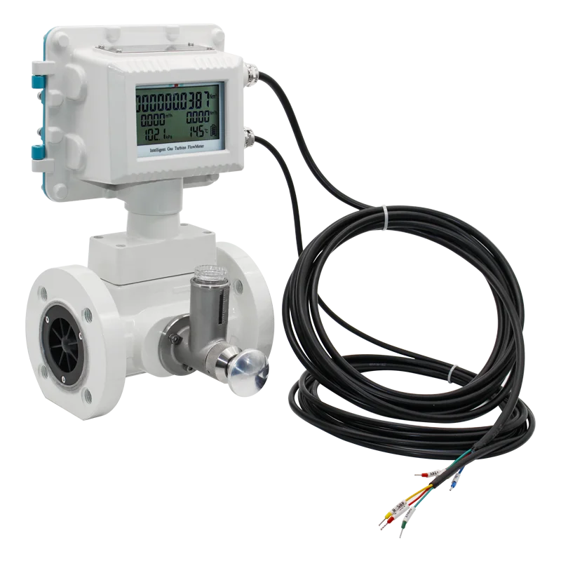 

Prepaid gas flow meter Stainless steel methane gas turbine flowmeter