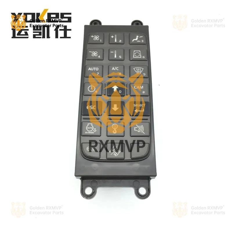 Для деталей экскаватора Ec300d Ec380d Ec480d Панель переключателя управления Кондиционер