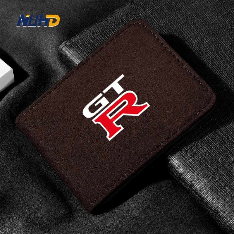 Замшевая сумка для водительского удостоверения держатель карт кошелек Женский