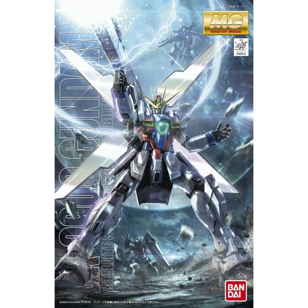 

Bandai Gundam MG Series No.176 1:100 GX-9900 Gundam X оригинальный сборный набор моделей коллекционные Аниме фигурки, игрушки-роботы