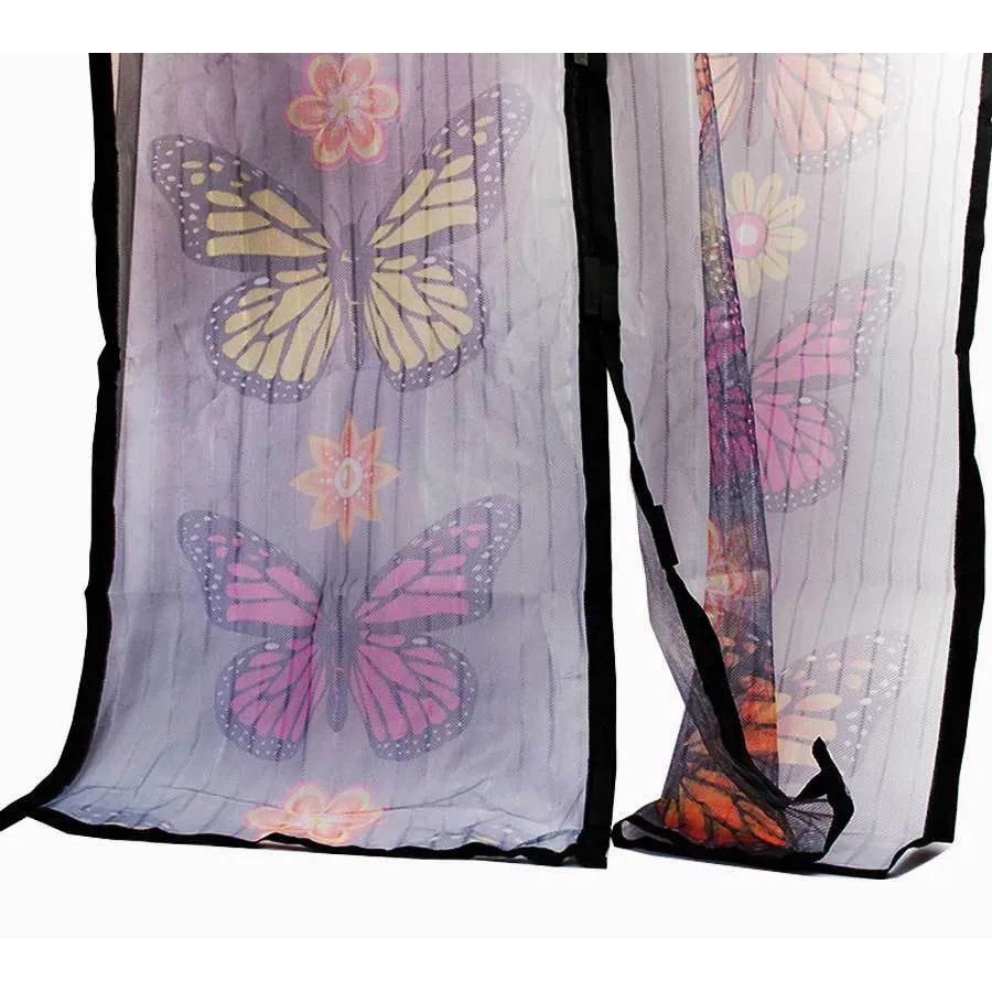 Москитная сетка с бабочками - Magic Mesh Butterfly 18 магнитов | Дом и сад